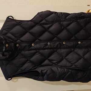 Lands End Goose Down Quilted Puffer Vest